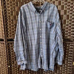 U.S. Polo Assn. Men's Plaid Button-Down Shirt